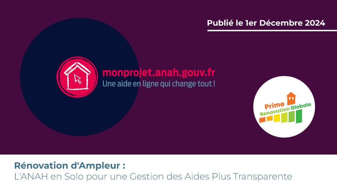 Illustration visuelle représentant le symbole de l'ANAH dans le cadre la rénovation d'ampleur, aussi appelée rénovation globale.