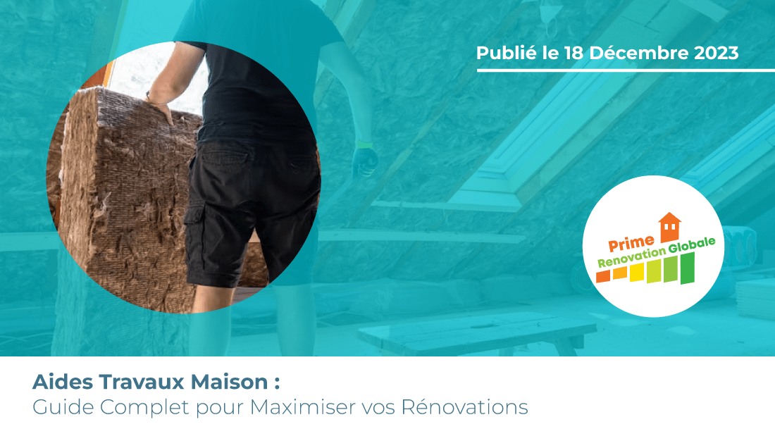 Travaux de rénovation maison : Un entrepreneur en train de rénover une pièce avec des outils et des matériaux de construction.